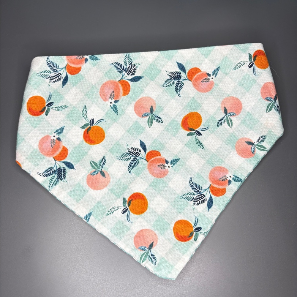 Reversible Fruit Pattern Dog Bandana